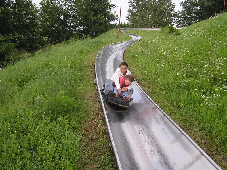 Bac&oacute;wka u J&oacute;zka Ł&oacute;dź tor saneczkowy