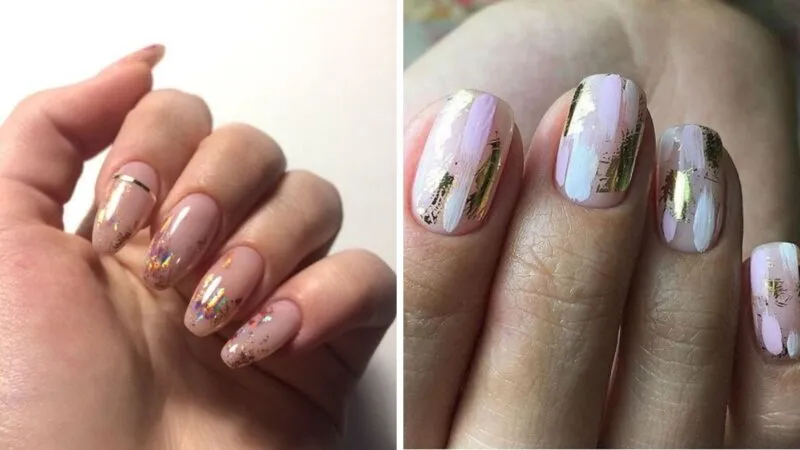 problemy z folią transferową paznokcie