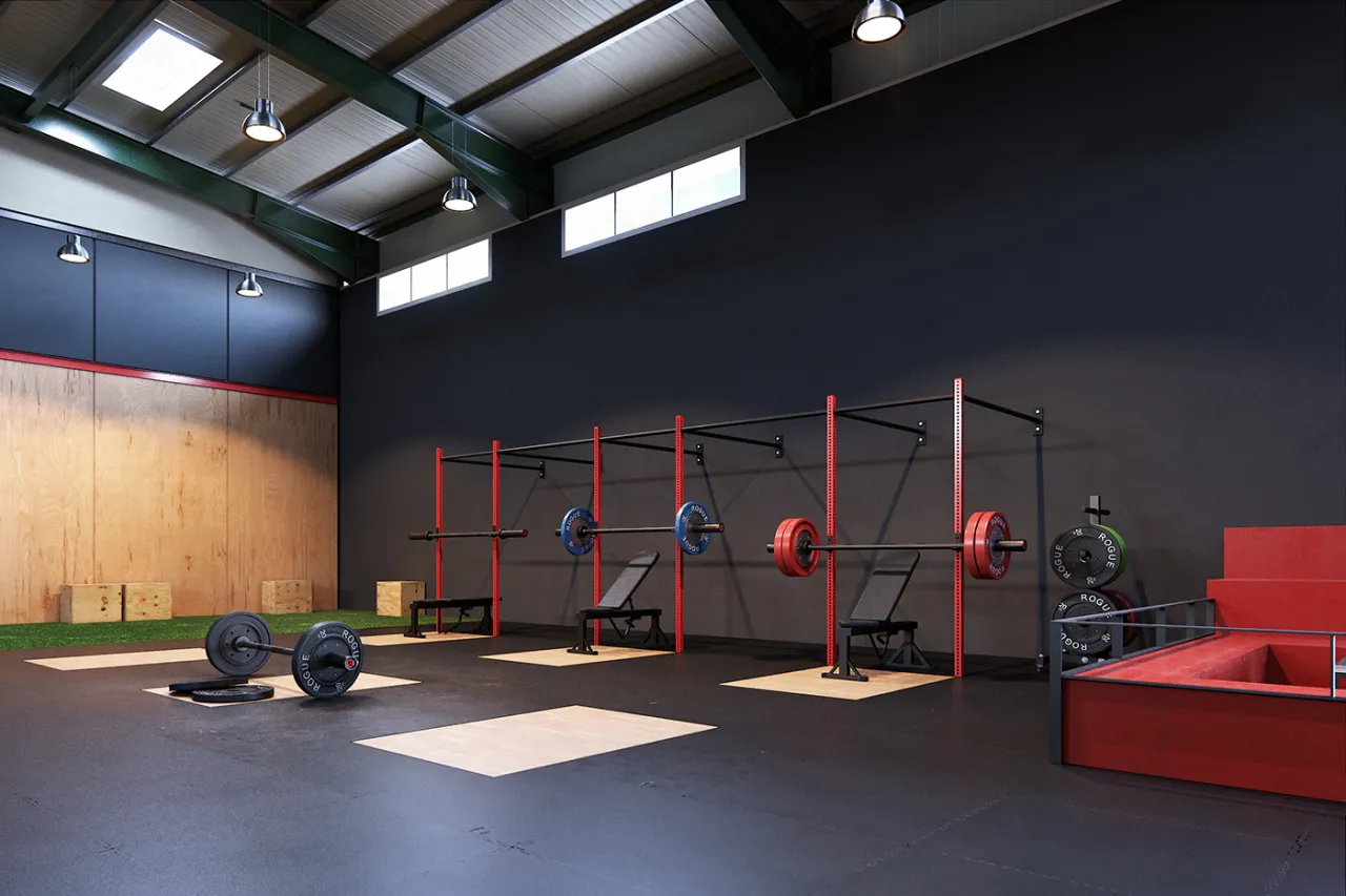 CrossFit Katowice box wnętrze