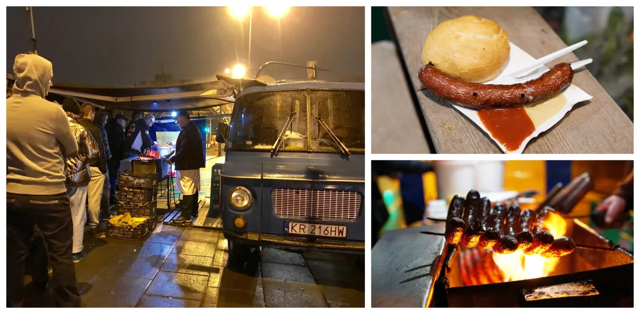 Zdjęcie Kiełbasa z niebieskiej nyski – smak, który musisz spróbować w Krakowie