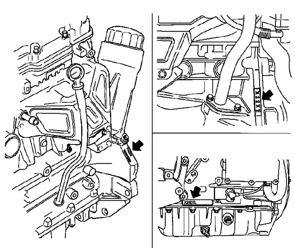 lokalizacja numeru silnika schemat