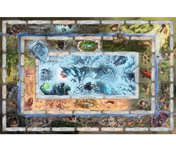 Talisman Magia i Miecz Kataklizm plansza