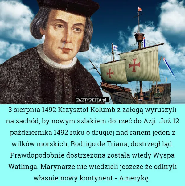 Zdjęcie W którym roku urodził się Krzysztof Kolumb? Zaskakująca historia odkrywcy