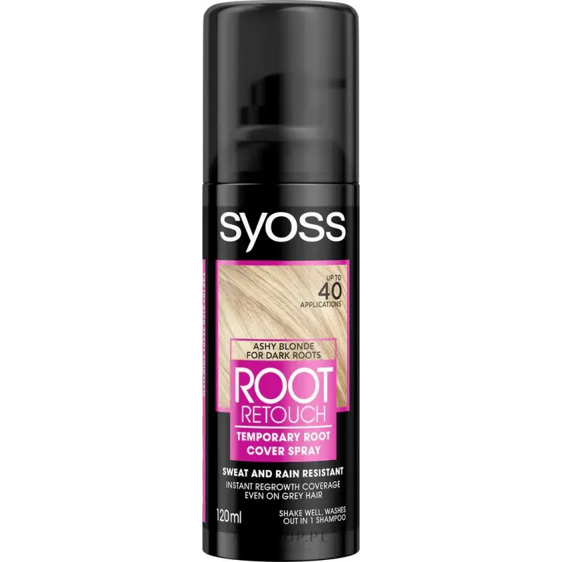 Zdjęcie Jak używać syoss spray na odrosty, aby skutecznie zakryć siwe włosy