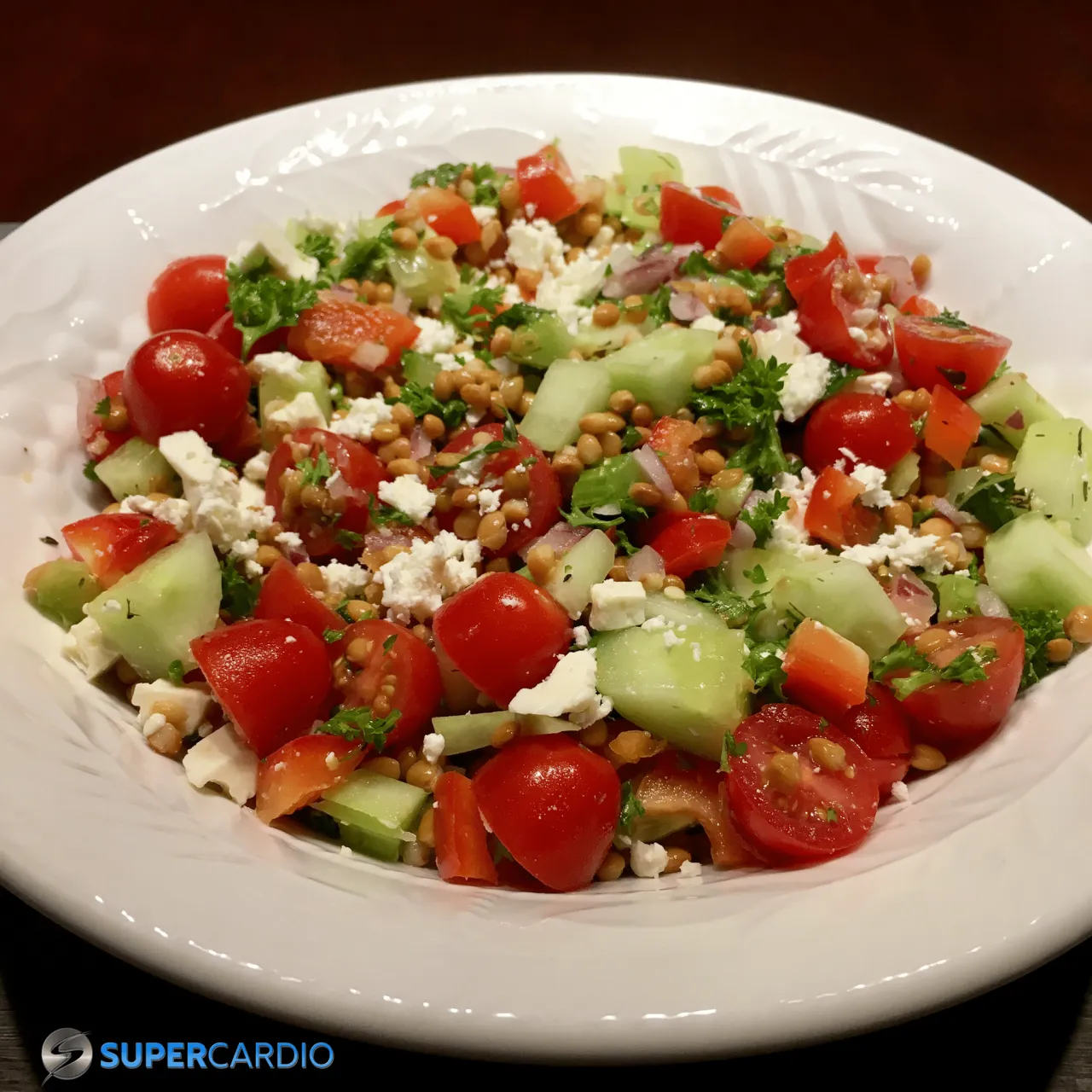 Zdjęcie Recettes savoureuses de salade de lentille feta pour des repas réussis
