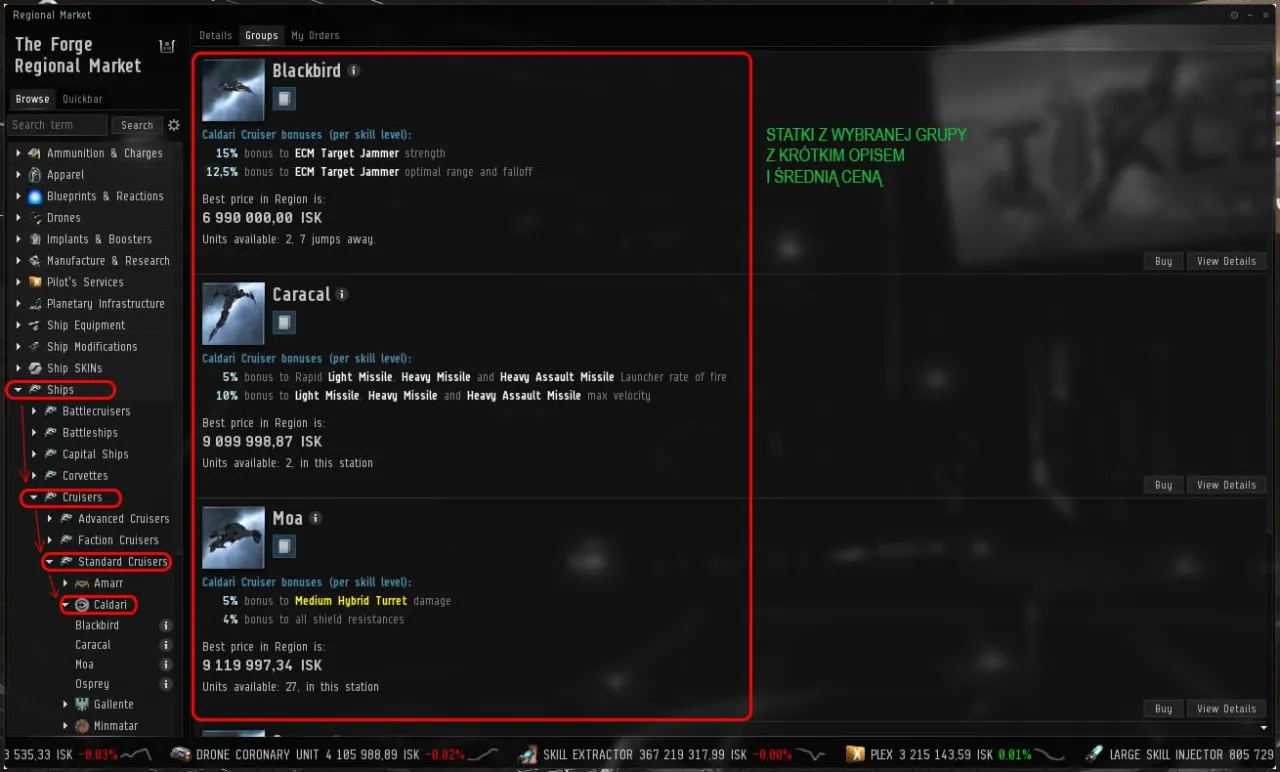 Zdjęcie EVE Online market: Jak unikać strat i skutecznie handlować