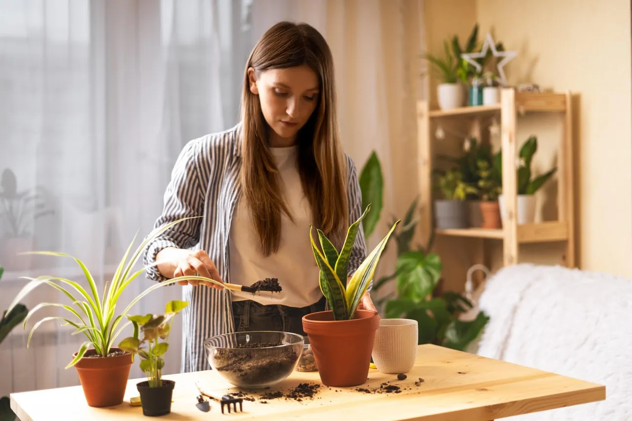 Zdjęcie Jak przesadzać kwiaty? Kompleksowy przewodnik krok po kroku