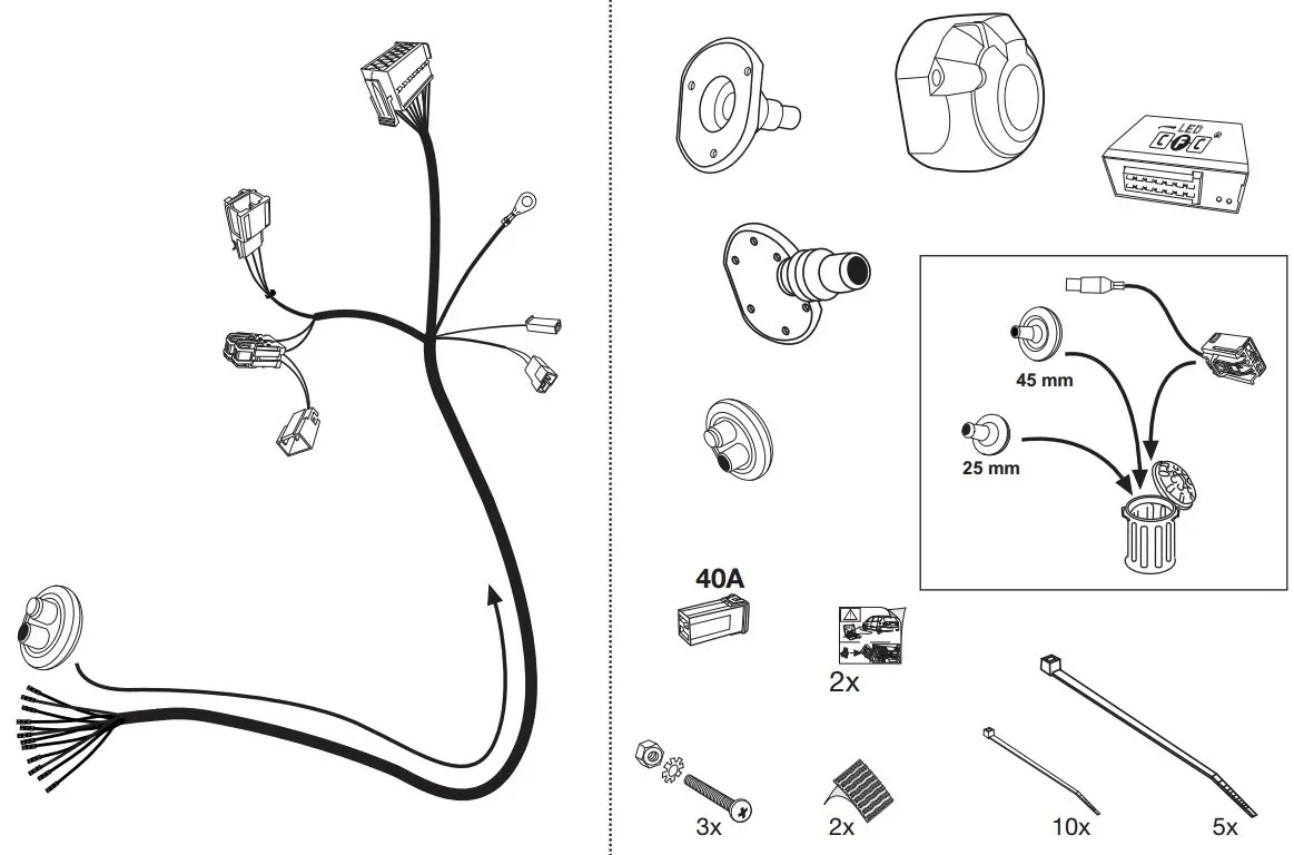 Zdjęcie Gdzie jest ucho do holowania w Ford Focus II? Oto prosta instrukcja