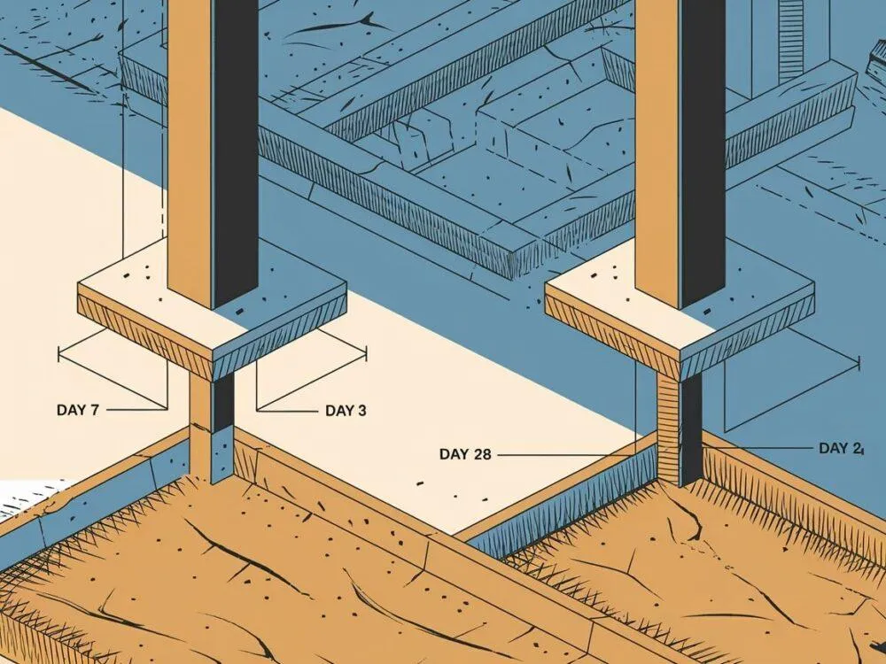 Zdjęcie Ile schnie beton pod słupki? Kluczowe czasy i czynniki wpływające