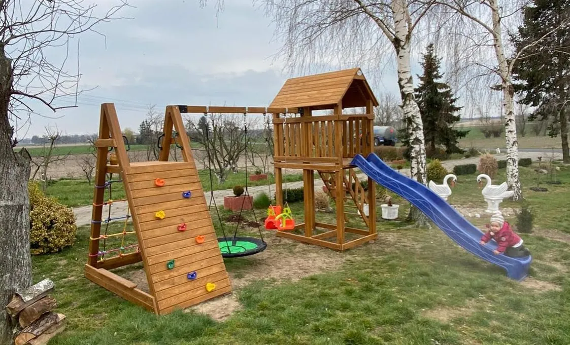 Zdjęcie Jak zrobić plac zabaw z palet - bezpieczne i kreatywne pomysły na DIY