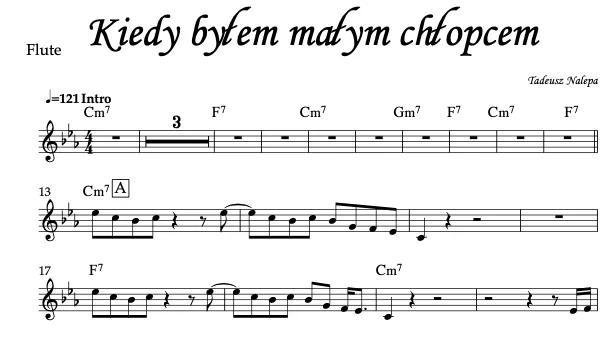Zdjęcie Tekst piosenki kiedy byłem małym chłopcem - odkryj emocje utworu