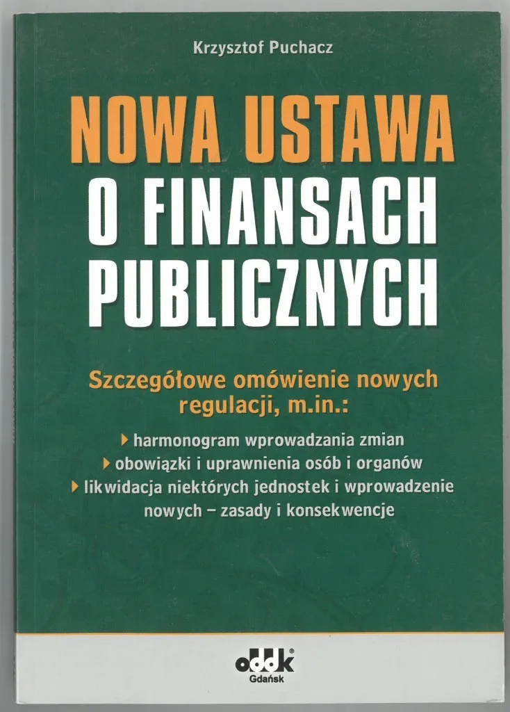 Zdjęcie Ustawa o finansach publicznych gofin - kluczowe zmiany i znaczenie