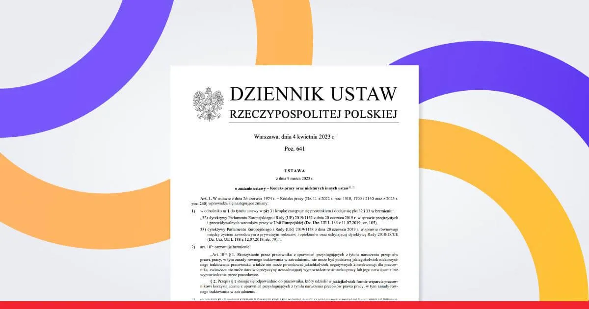 Zdjęcie Od kiedy nowy kodeks pracy? Kluczowe zmiany, które musisz znać