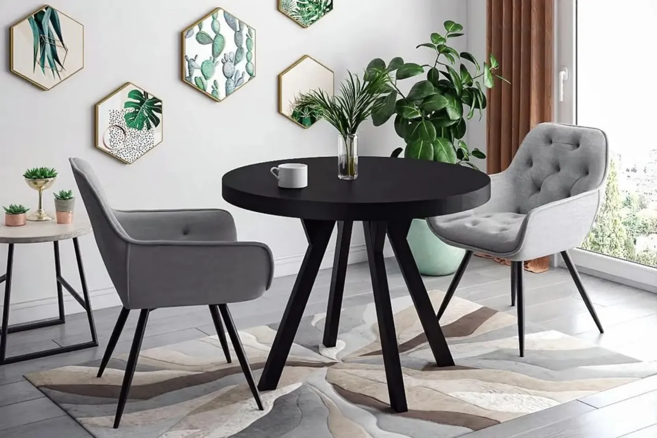 Zdjęcie Jakie krzesła do okrągłego stołu? Wybierz idealne dla swojego wnętrza