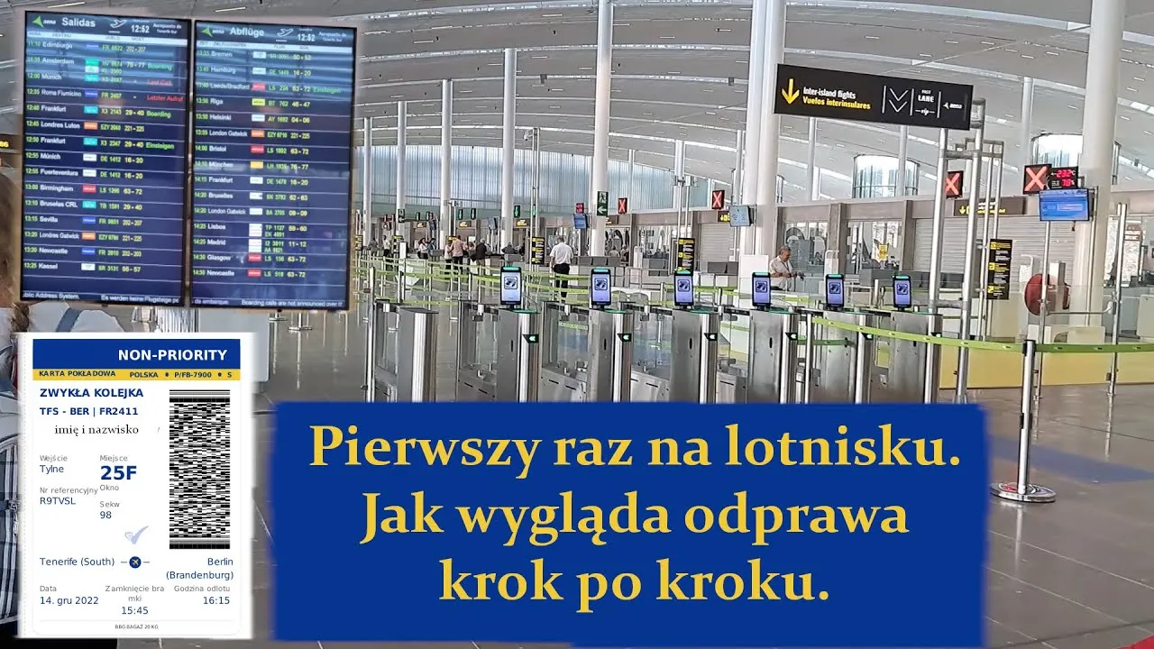 Zdjęcie Pierwszy raz na lotnisku co i jak – uniknij stresu i niepewności