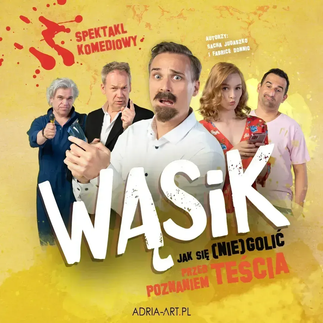 Zdjęcie Wąsik teatr - komedia pełna zabawnych sytuacji i emocji