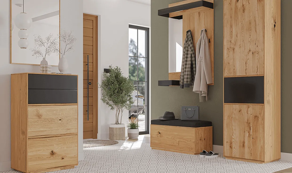 Wielofunkcyjne meble do małego przedpokoju