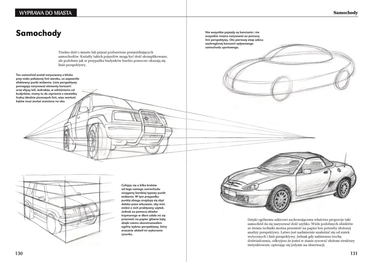 cieniowanie rysunku samochodu