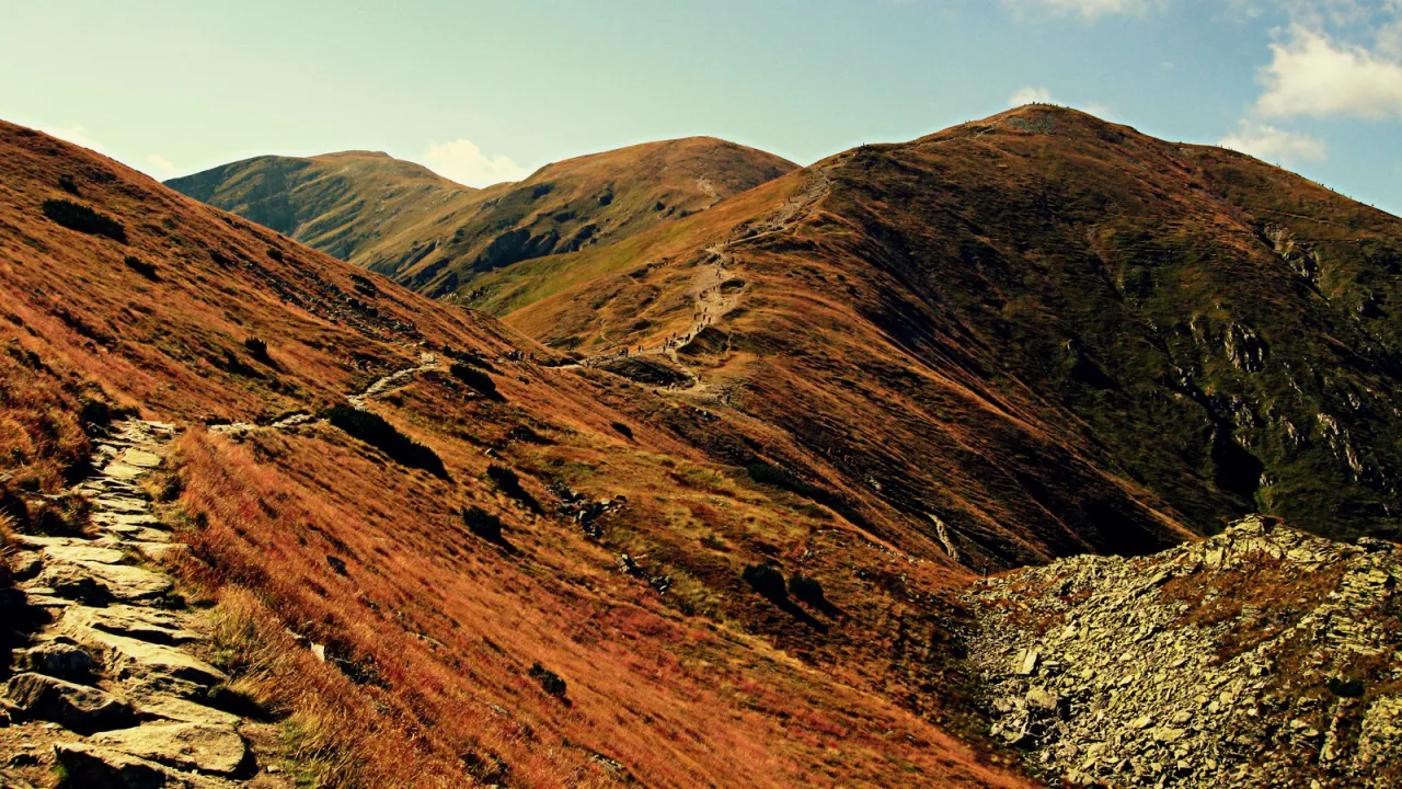 Tatry Wysokie vs Tatry Zachodnie krajobraz