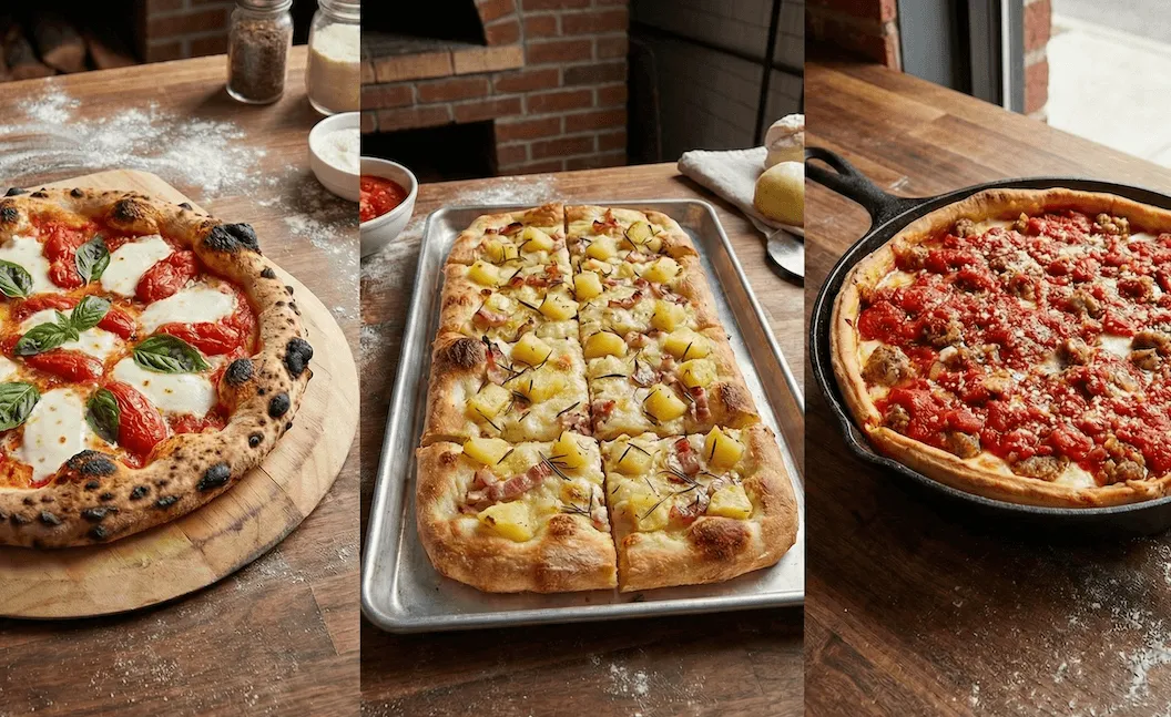 ciasto na pizzę zimna fermentacja, wyrośnięte ciasto na pizzę