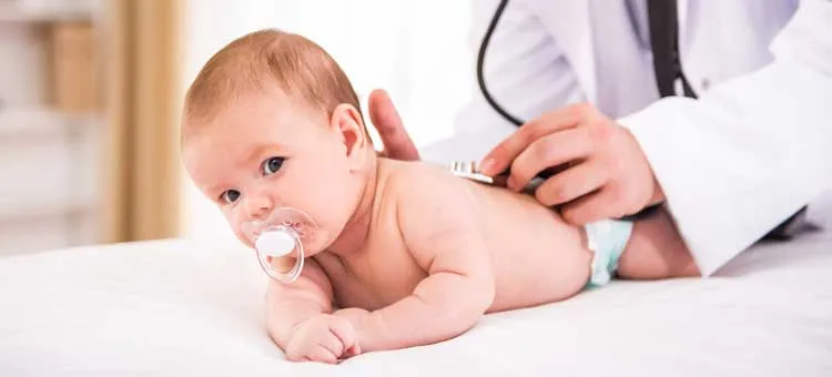 dziecko z kaszlem kiedy do lekarza infografika