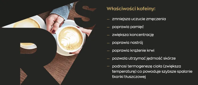 Przykłady form kofeiny przed treningiem