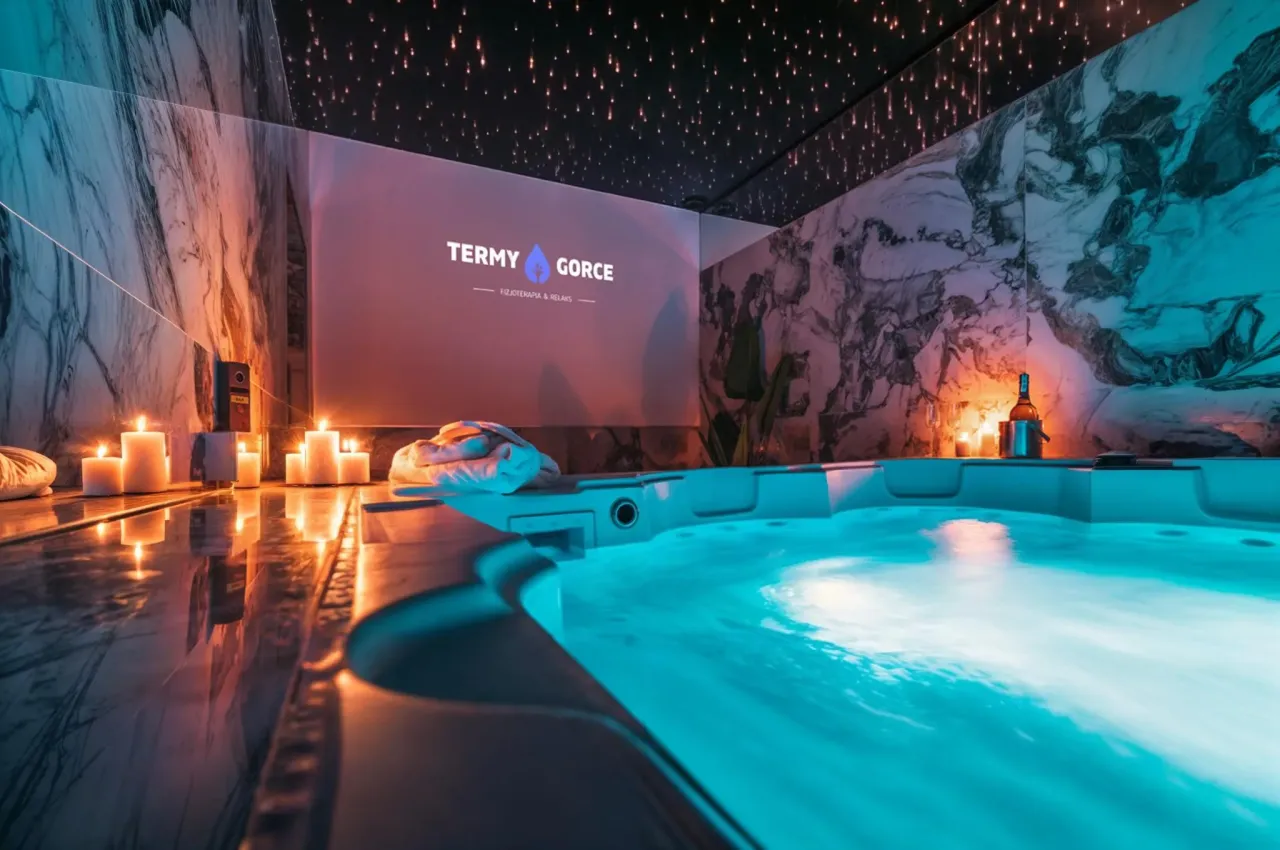 Wnętrza luksusowej bacówki Bukówka jacuzzi