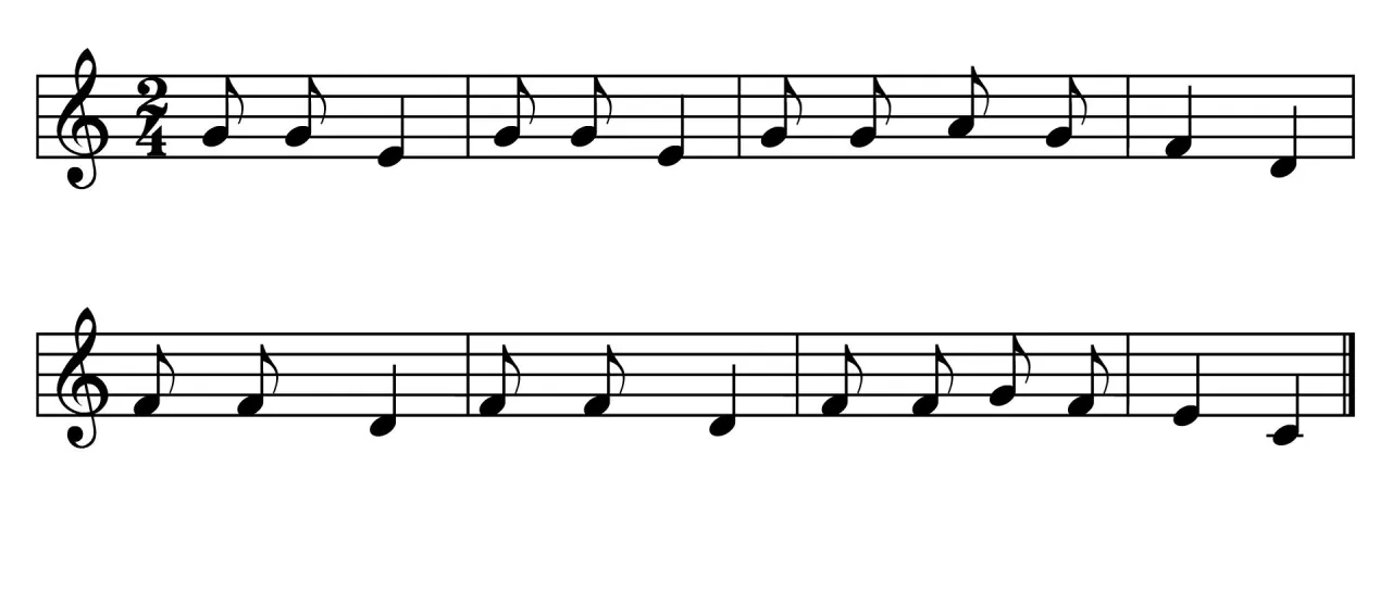 początkujące ćwiczenia śpiew z nut