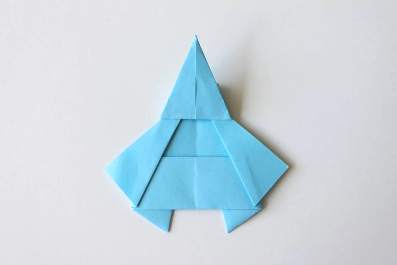 Wr&oacute;żba z papieru krok po kroku diagram