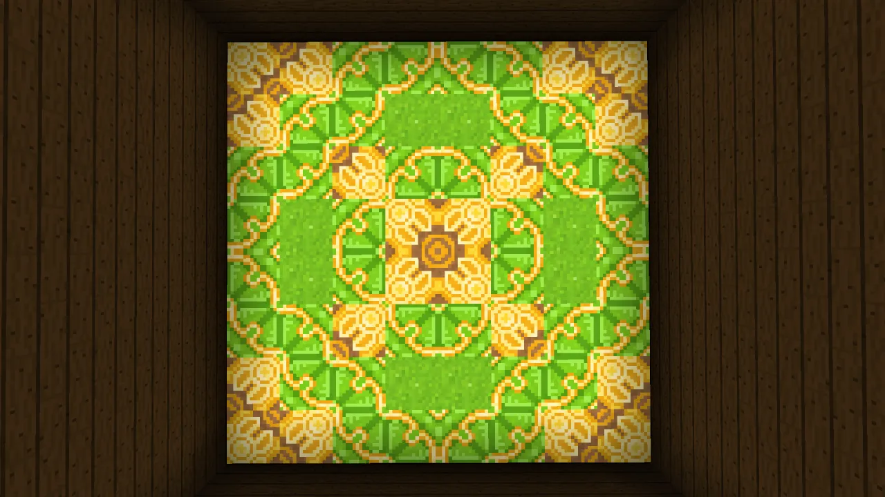 Minecraft terakota glazurowana wzory