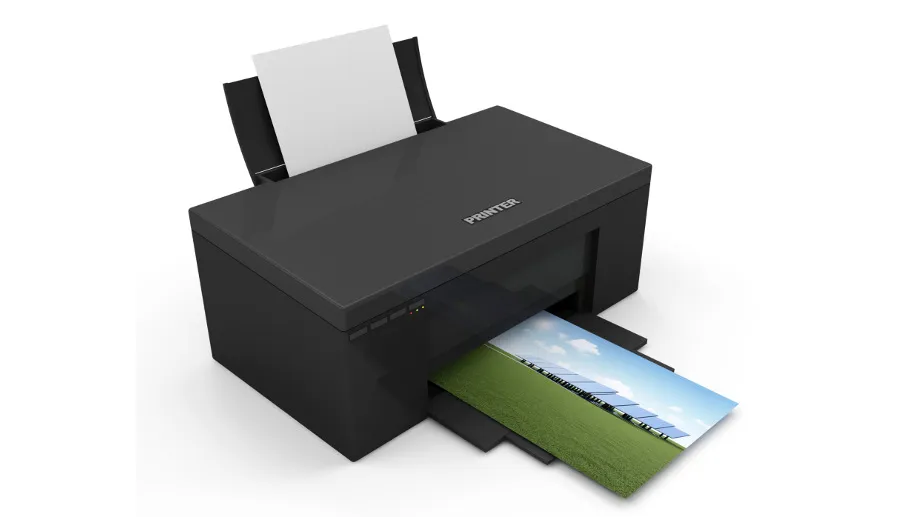 Drukarka z logo AirPrint i iPhone