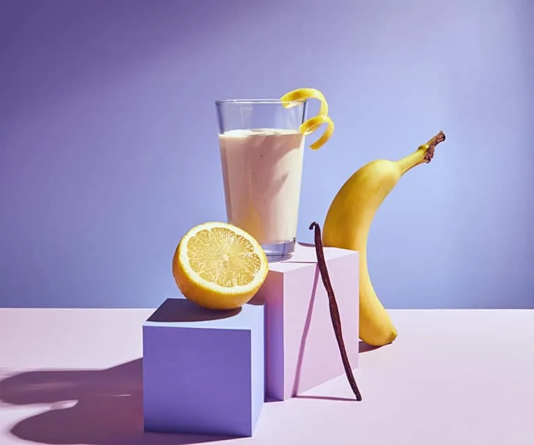 Zdjęcie Batido de plátano y yogur: receta fácil y saludable para disfrutar