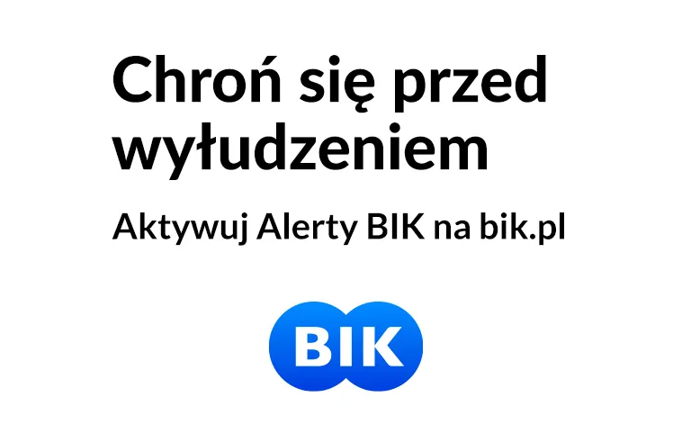 Alerty BIK ochrona przed wyłudzeniem