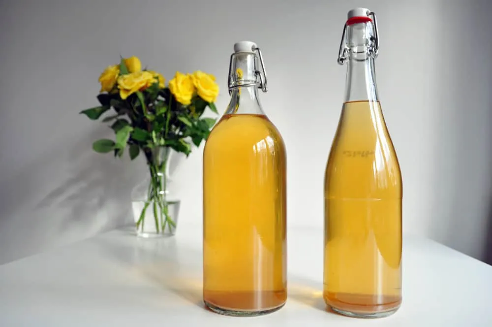 domowy cydr w balonie