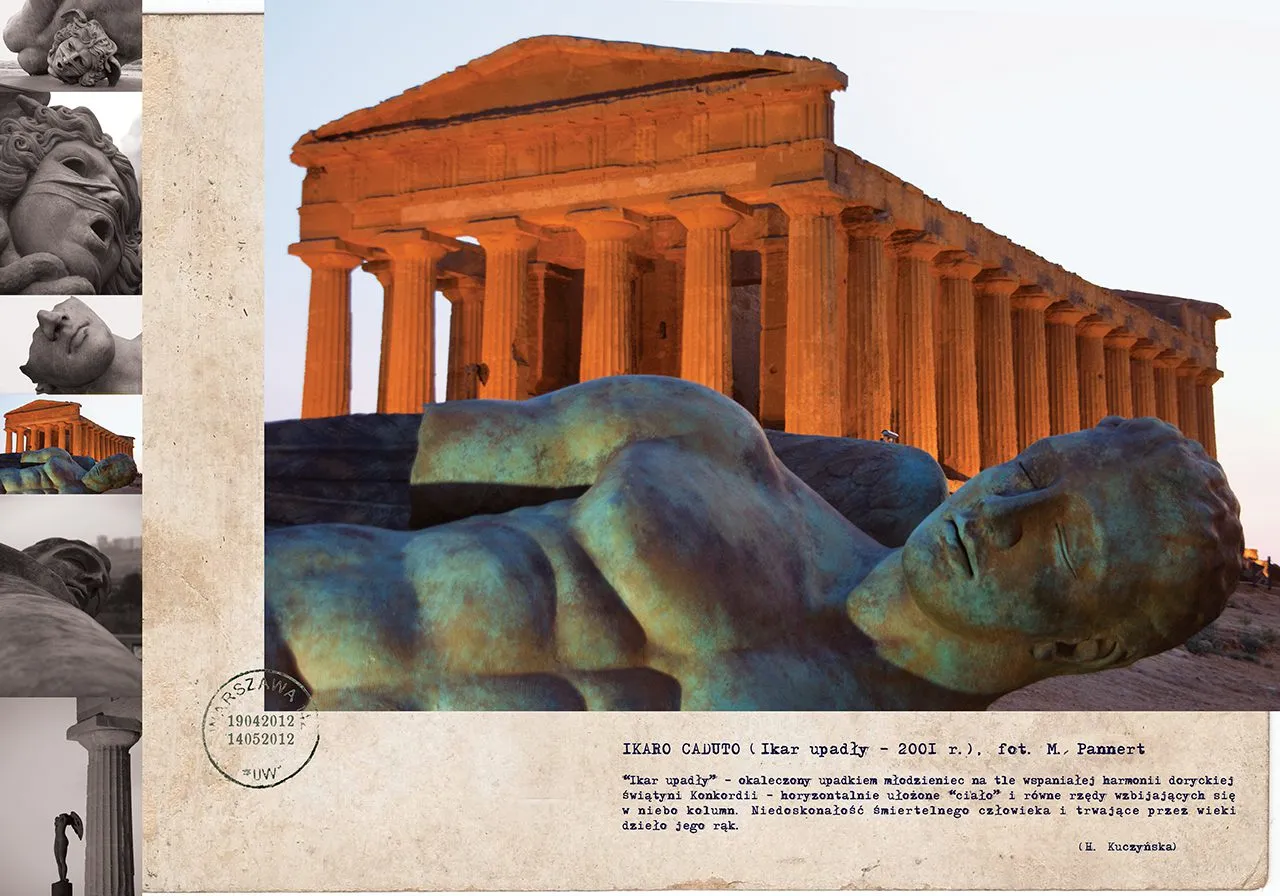Igor Mitoraj rzeźby Dolina Świątyń Agrigento