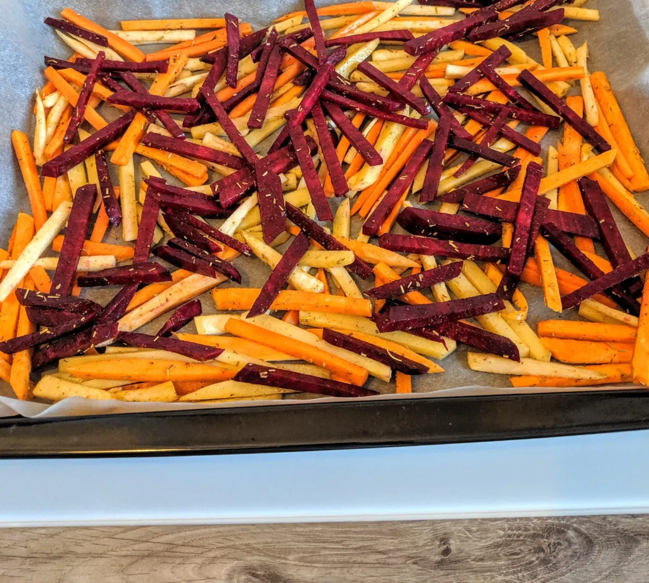 zdrowe frytki warzywne