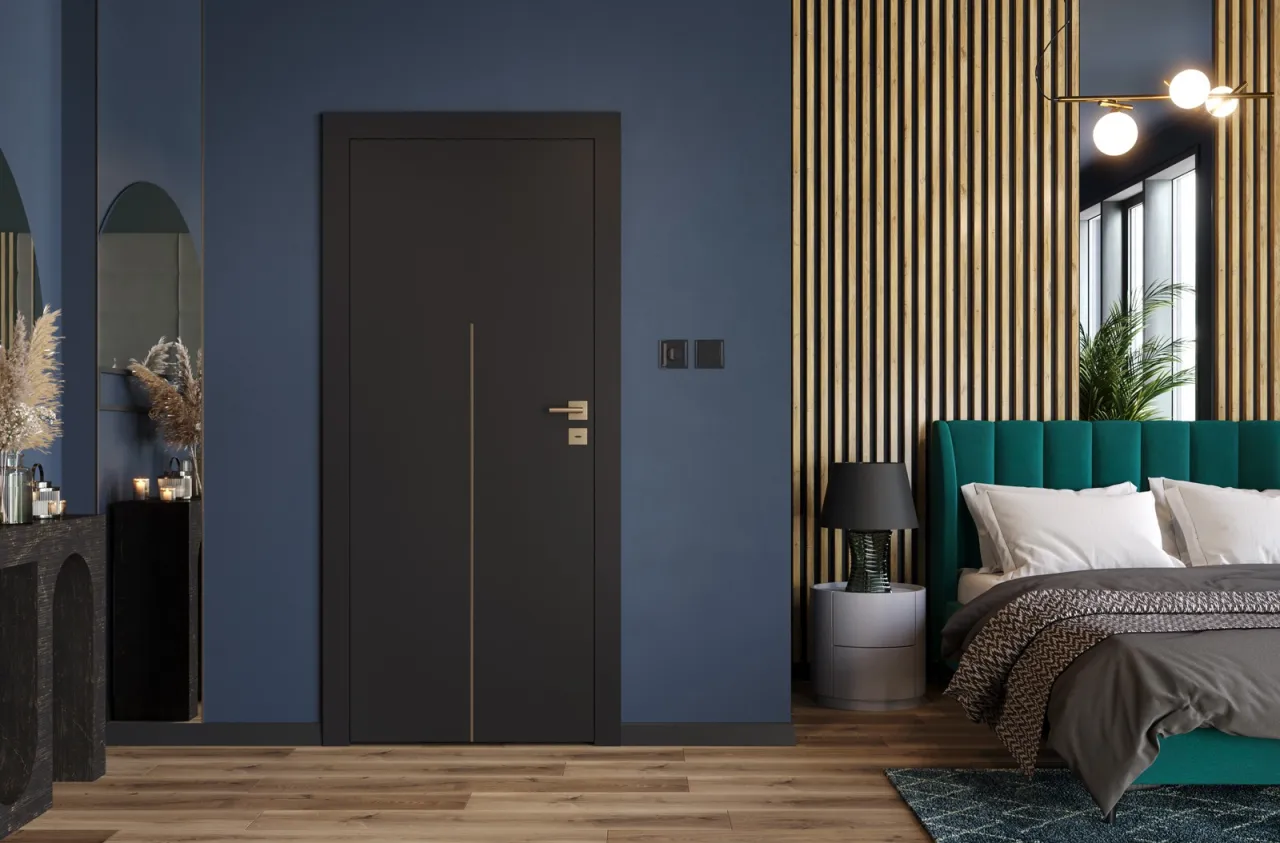 przykłady listew przypodłogowych do ciemnych drzwi różne strategie aranżacyjne