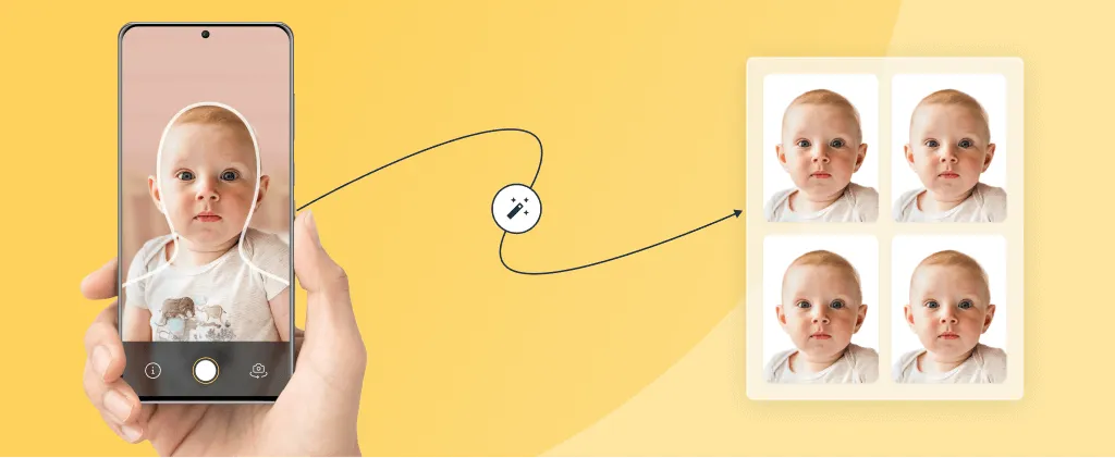 zdjęcie do paszportu dla niemowlaka