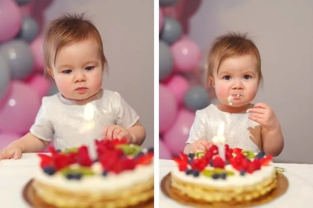 tort urodzinowy dla rocznego dziecka zdrowy