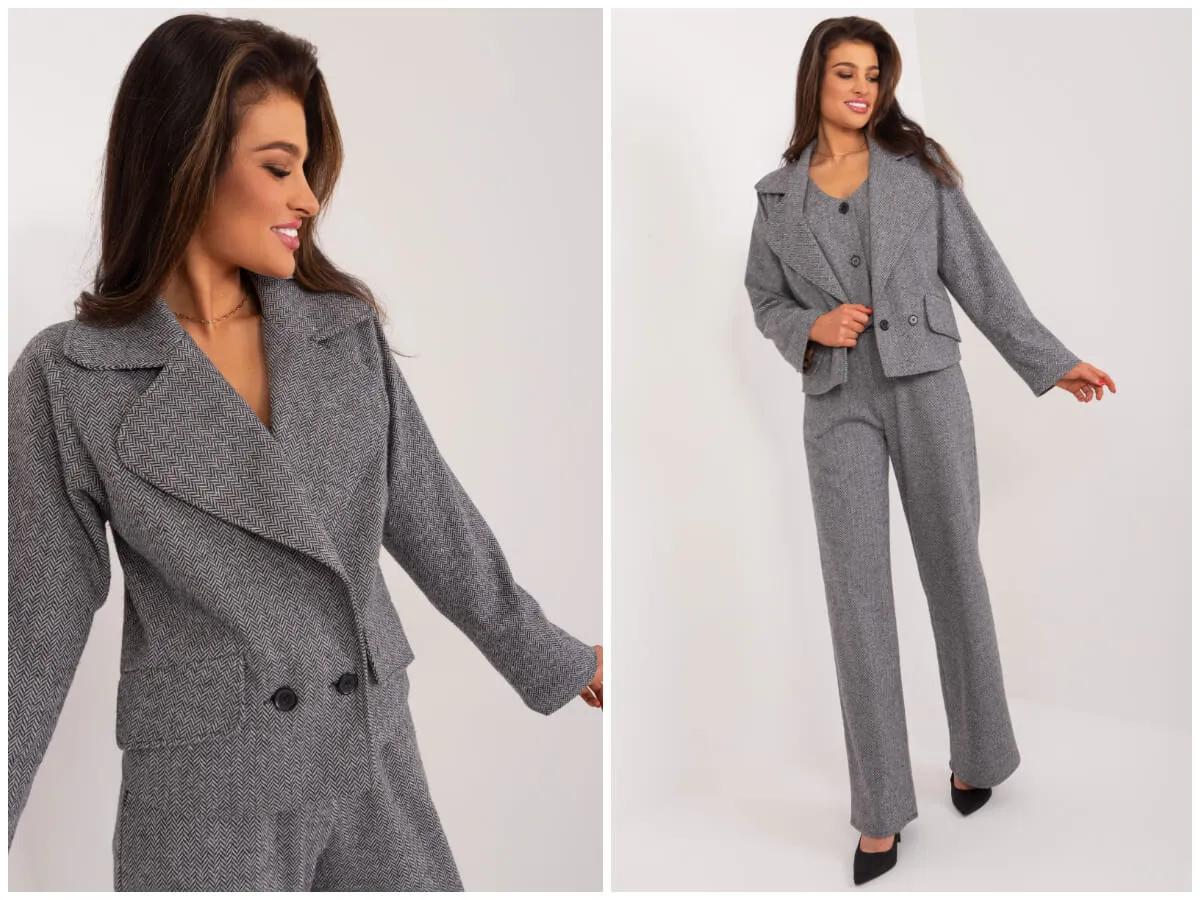 damski garnitur świąteczny stylizacje