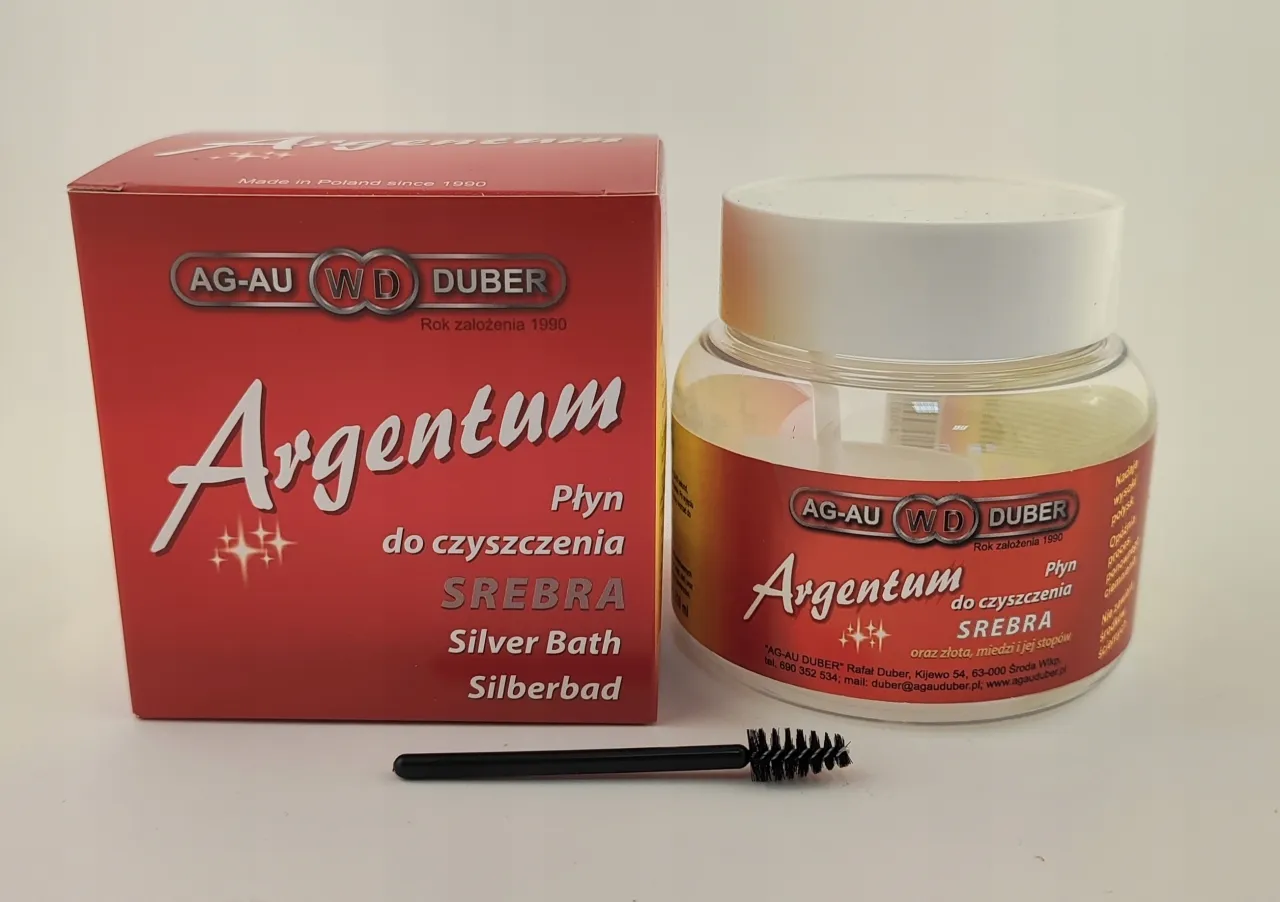 czyszczenie biżuterii płynem argentum instrukcja