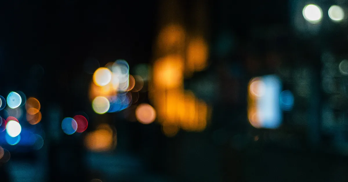 artystyczne rozmyte zdjęcie bokeh