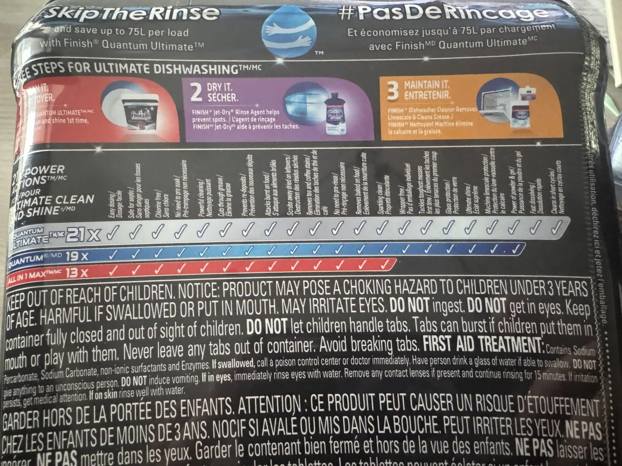 Finish Quantum Ultimate vs Quantum kapsułki porównanie