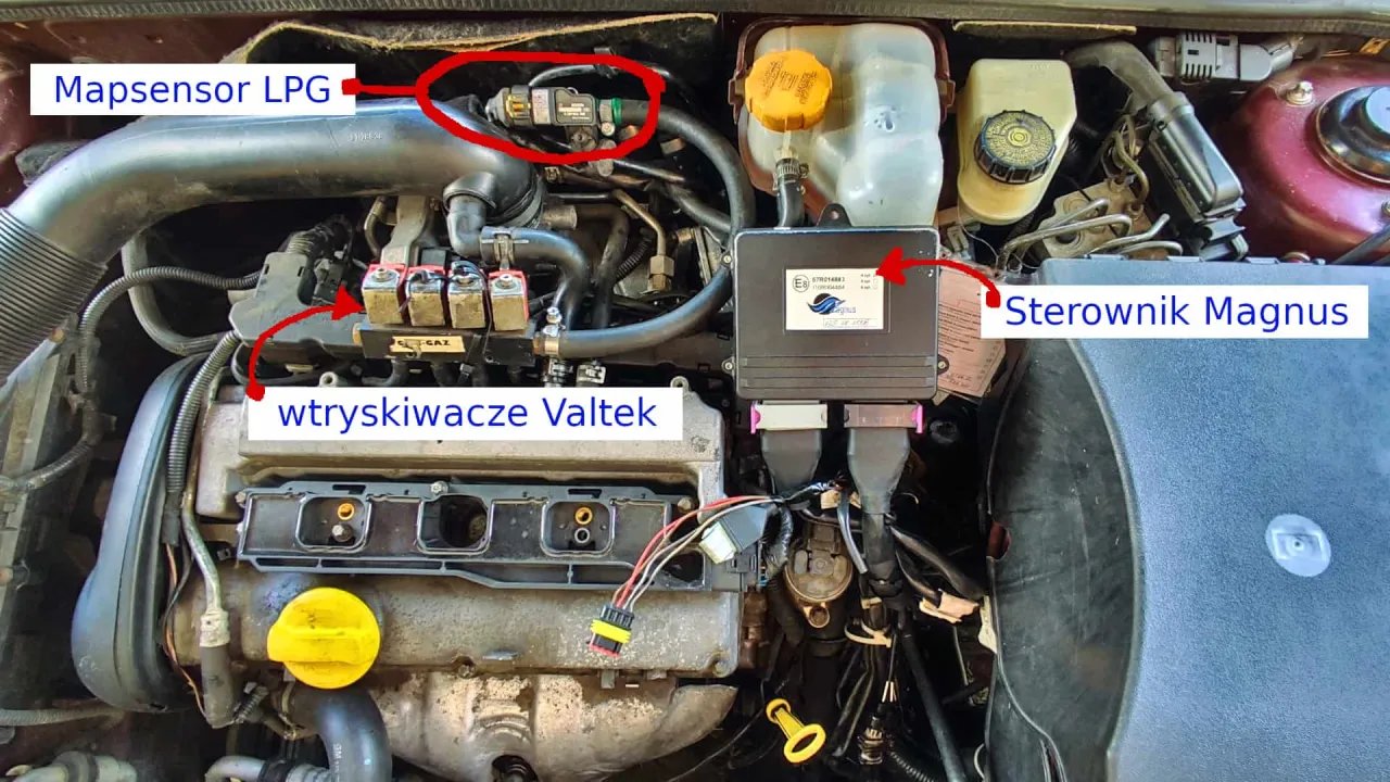 lokalizacja sterownika lpg w samochodzie