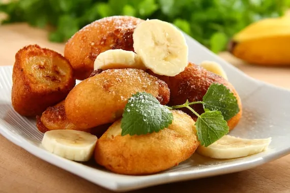 Zdrowe przekąski z bananem