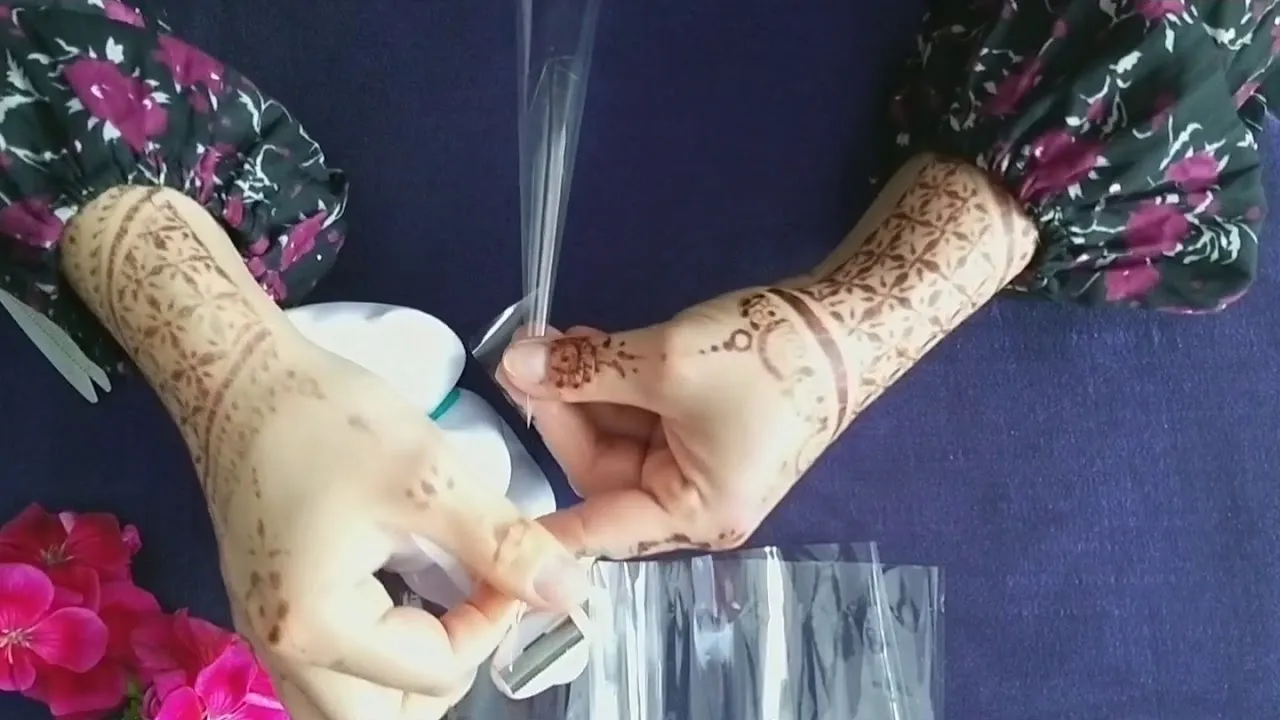 jak zrobić rożek do henny