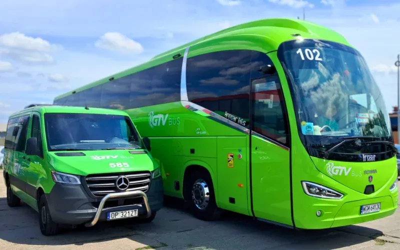 bus GTV Bus trasa międzynarodowa