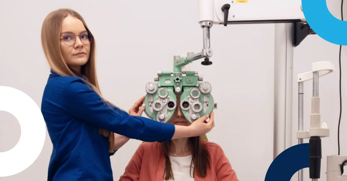 badanie wzroku w salonie optycznym