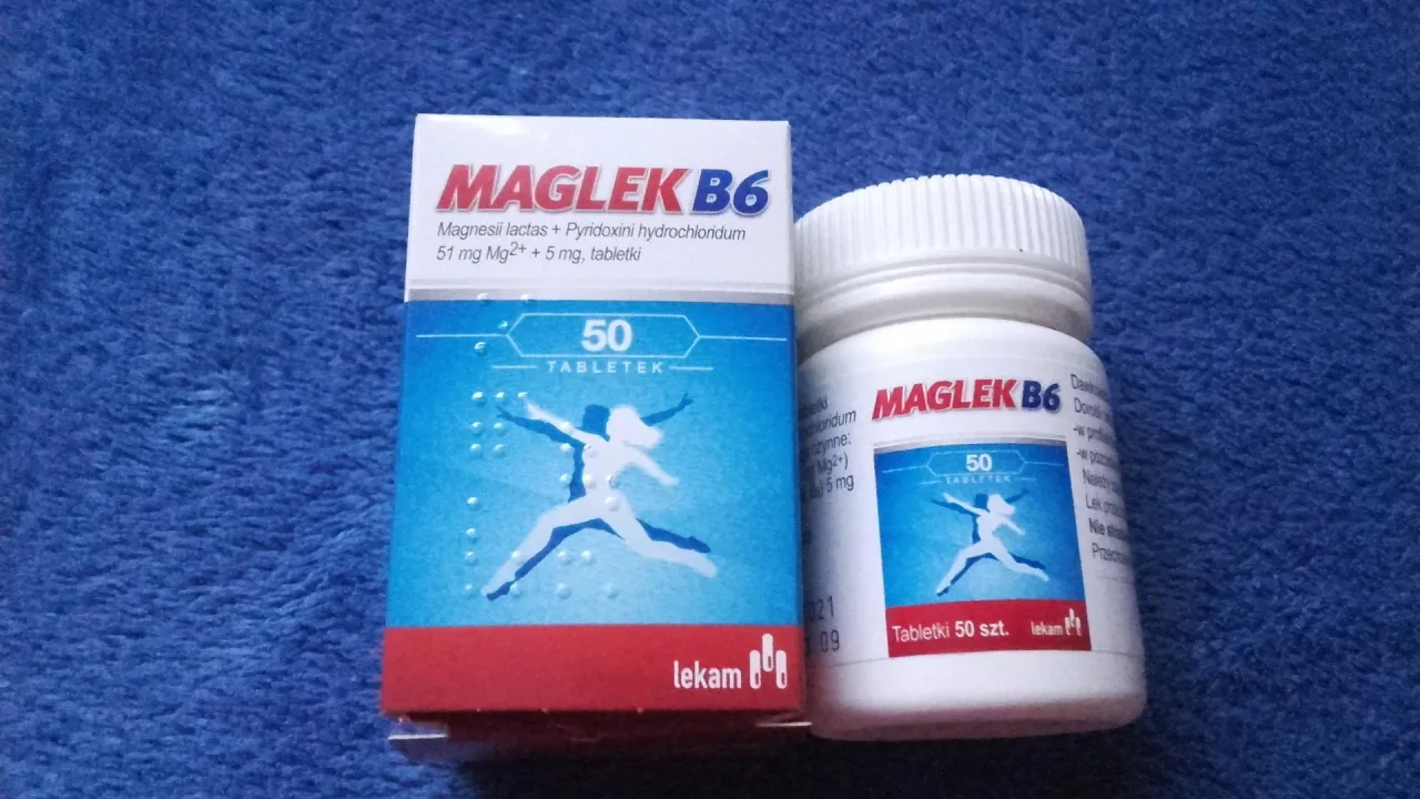 Maglek B6 opakowanie lek suplement porównanie
