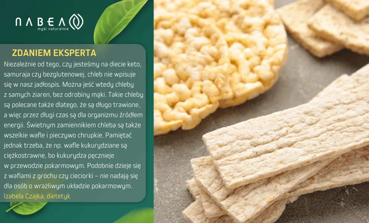 alternatywy dla chleba na odchudzanie